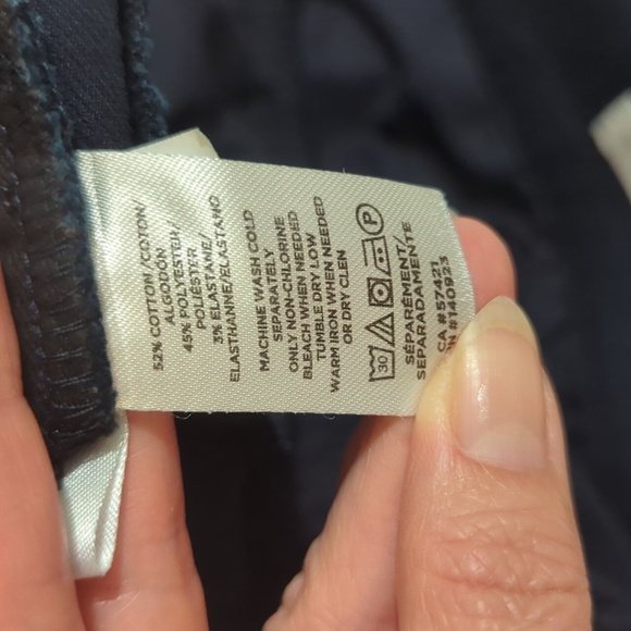 Loft Curvy Sutton Skinny Pant, Color Forever Navy Size 4P - Picture 16 of 16